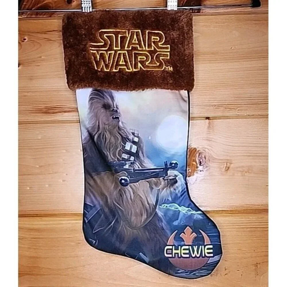Star Wars Chewie 18in Christmas Stocking Chewie Chewbacca